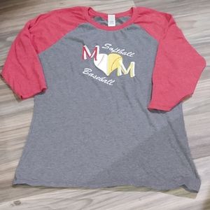 Softball Baseball Mom Shirt